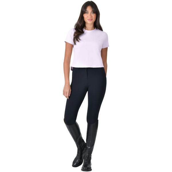 2026 WeatherBeeta Mujer Relajada Recortada Copper UV Camiseta De Manga Corta 1029996001 - Lavender Mist